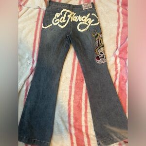 NWOT never worn Ed hardy jeans size 28